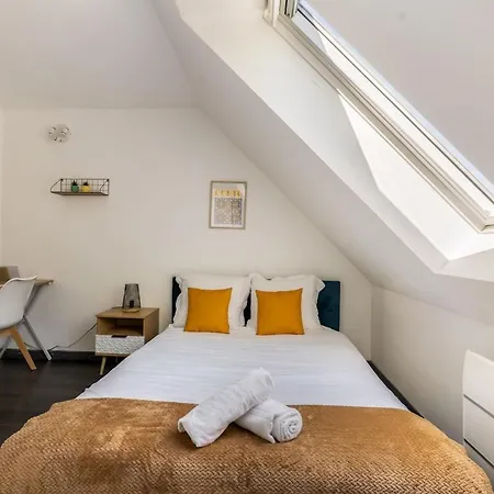 Maison - Terrasse - 4 - Parking Apartment Courcouronnes